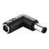 DC 7406 Male  to DC 7406 Female Connector Power Adapter for HP Laptop Notebook, 90 Degree Right Angle Elbow
