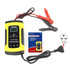 12V 6A Intelligent Universal Battery Charger for Car Motorcycle, Length: 55cm, UK Plug(Yellow)