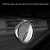 3R-045 Auxiliary Rear View Mirror Car Adjustable Blind Spot Mirror Wide Angle Auxiliary  Side Mirror, Diameter: 70mm (White)
