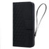 For Xiaomi Redmi Note 11 Business Diamond Buckle Leather Phone Case with Lanyard(Black)