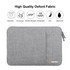 HAWEEL 11 inch Sleeve Case Zipper Briefcase Carrying Bag For Macbook, Samsung, Lenovo, Sony, DELL Alienware, CHUWI, ASUS, HP, 11 inch and Below Laptops / Tablets(Grey)