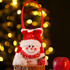 Christmas Knitted Handheld Gift Bag Children Cartoon Candy Bag(Snowman)