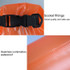 Outdoor Waterproof Single Shoulder Dry Bag Dry Sack PVC Barrel Bag, Capacity: 5L (Rose Red)