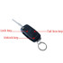 2 Set Car Remote Control Central Lock Keyless Entry System With Motor, External Speaker, Double Flashing Prompt
