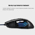 IMICE X7 2400 DPI 7-Key Wired Gaming Mouse with Colorful Breathing Light, Cable Length: 1.8m(Skin Black Color Box Version)