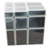 Mirror Bright and Smooth Magic Cube Children Educational Toys(Brushed Silver on White)