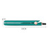 CY-03 Mini Straight And Roll Double-Use Curler, CN Plug(Ink Green)