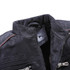 Men Casual Leather Jacket Coat (Color:Coffee Size:XXL)