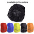 Reflective Light Waterproof Dustproof Backpack Rain Cover Portable Ultralight Shoulder Bag Protect Cover, Size:XS(Orange)