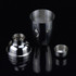 5 in 1 Classic Stainless Steel Shaker Set, Capacity: 550ml (Shaker + Jigger + Strainer + Ice Clip + Stirrer Pipe)(Silver)