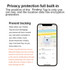 Findmy Tag Special Shape Smart Bluetooth Anti- lost Alarm Locator Tracker(Black)