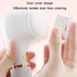 Pore Cleansing Electric Cleansing Instrument Blackhead Silicone Facial Cleansing Brush(Pink White)