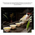 Ceramics Kung Fu Teaware Teapot Teacup Set(Singing Birds and Fragrant Flowers)