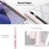 For Samsung Galaxy Tab S8 Plus/S7 Plus/S7 FE DUX DUCIS TOBY Series Horizontal Flip Tablet Case(Pink)