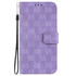 For Realme 10 4G Double 8-shaped Embossed Leather Phone Case(Purple)