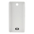 Frosted Surface Plastic Back Housing Cover for Microsoft Lumia 430(White)