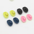 2 Pairs Glasses Accessories Bayonet Plastic Nose Pad Embedded Candy-colored Small Nose Pad Holder(Navy)