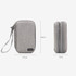 Baona BN-F027 Double-Layer Mobile Hard Disk Storage Bag EVA Hard Shell Hard Disk Protective Cover(Gray)