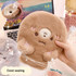 Cute Cartoon Plush Hot Water Bags Large Capacity Hand Warmers(Beige)