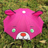 5 PCS Cute Cartoon Children Umbrella Creative Long Handle Animal Umbrella(Rose Red)