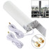 4G LTE WiFi 12DBi Omni External Barrel Antenna with SMA Male(White)