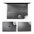 4 in 1 Notebook Shell Protective Film Sticker Set for Microsoft Surface Laptop 3 13.5 inch (Grey)