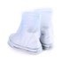 Fashion PVC Non-slip Waterproof Thick-soled Shoe Cover Size: XL(White)