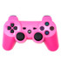 Snowflake Button Wireless Bluetooth Gamepad Game Controller for PS3(Pink)