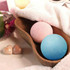 3 PCS 10g Natural Bubble Shower Bombs Ball Bath Salt Body Essential Oil Bath Ball(Green)