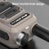 JINLIDE 3-5km 8W 6000mAh Hand-held Walkie Talkie Wireless Copy Frequency Ham Radio(Yellow)