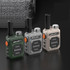 JINLIDE 3-5km 8W 6000mAh Hand-held Walkie Talkie Wireless Copy Frequency Ham Radio(Green)
