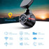 FISANG 2K HD Night Vision Car WIFI Car Driving Recorder, Model: Double Record