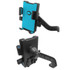 Anti-shake Automatic Locking Motorcycle Navigation Mobile Phone Holder, Random Color Delivery(P1 Rearview Mirror)