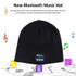 Bluetooth 5.0 Wireless Call Music Warm Knitted Hat (Grey White)
