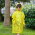 2 PCS Children Cartoon Raincoat Student Poncho(Blue)