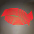 Motorcycle 18inch Wheel Stickers Modified Wheel Reflective Stickers(Red)