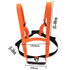 Outdoor Ski Training Chest Carrier Child Safety Fall Prevention Traction Lanyard(Orange)