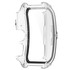 For OPPO Watch 4 Pro PC + Tempered Film Integrated Watch Protective Case(Transparent White)