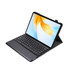 For Lenovo Xiaoxin Pad Pro 12.7 inch AM24 TPU Ultra-thin Detachable Bluetooth Keyboard Tablet Leather Case(Black)