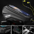 WILD MAN X1 1L EVA Hard Shell Bicycle Phone Touch Screen Handlebar Bag Waterproof Cycling Bag(Black)