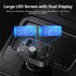 Baseus S-09 Pro Bluetooth Car FM Transmitter(Black)