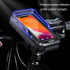 WILD MAN FK4 0.5L EVA Hard Shell Bicycle Waterproof Case Handlebar Phone Touch Screen Holder(Black)