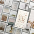 50pcs /Pack Handbook Stickers Small Fresh Stickers DIY Diary Material, Style: Poetry and Far Away