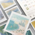 50pcs /Pack Handbook Stickers Small Fresh Stickers DIY Diary Material, Style: Poetry and Far Away
