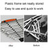 8 In 1 Ratchet Wrench Set Holder Two Way Opening Wrench Storage Rack