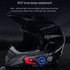 X7 Motorcycle Helmet Bluetooth Headset Riding Navigation Listening Song Soft Hard Wheat(Red)