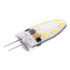 G4 2W 180LM Corn Light Bulb, 12 LED SMD 2835 Silicone, DC 12V, Big Size: 3.9x1.4x0.9cm(Warm White)