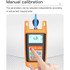 Komshine Mini Handheld Optical Power Meter Fiber Loss Measurement, Specification: KPM-25M-A/-70DBM~+6DBM