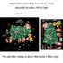 30x45cm Christmas Static Wall Stickers Glass Window Christmas Decoration Poster, Style: SDJ2320