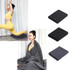 Yoga Blanket Upside Down Aid Sweat Absorbent Non-Slip Meditation Blanket(Black)